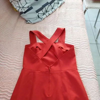 Robe rouge 38